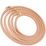 Maxbell Round Embroidery Hoop Sewing Tool Cross Stitch Hoop for DIY Embroidery Craft 9 inch