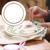 Maxbell Round Embroidery Hoop Sewing Tool Cross Stitch Hoop for DIY Embroidery Craft 12 inch