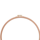 Maxbell Round Embroidery Hoop Sewing Tool Cross Stitch Hoop for DIY Embroidery Craft 12 inch