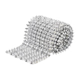 Maxbell Sew Stitch on Spikes DIY Project Cone Spikes for Crafts Clothing Silver