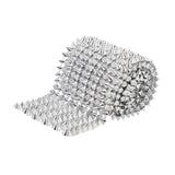 Maxbell Sew Stitch on Spikes DIY Project Cone Spikes for Crafts Clothing Silver