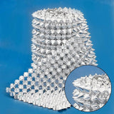 Maxbell Sew Stitch on Spikes DIY Project Cone Spikes for Crafts Clothing Silver
