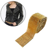 Maxbell Sew Stitch on Spikes DIY Project Cone Spikes for Crafts Clothing Gold
