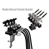 Maxbell Hold 4 Airbrushes Sturdy Multiple Fixing Rack Desktop Airbrushes Accessories