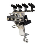 Maxbell Hold 4 Airbrushes Sturdy Multiple Fixing Rack Desktop Airbrushes Accessories