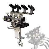 Maxbell Hold 4 Airbrushes Sturdy Multiple Fixing Rack Desktop Airbrushes Accessories