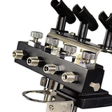 Maxbell Hold 4 Airbrushes Sturdy Multiple Fixing Rack Desktop Airbrushes Accessories