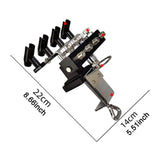 Maxbell Hold 4 Airbrushes Sturdy Multiple Fixing Rack Desktop Airbrushes Accessories