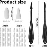 Maxbell Blending Stumps for Drawing Pastel Paper Art Blenders Set for Shadowing Kids