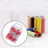 Maxbell 80Pcs Straight Pins for Garment Making Graduation Ceremonies Clothing Making red