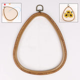 Maxbell Embroidery Hoop Art Stitch for Cross-stitching Wreath Making Fabric Painting
