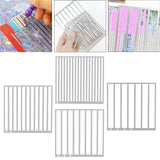Maxbell Diamond Painting Ruler for Round Full Drill Net Portable DIY Drill Mesh Tool A