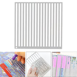 Maxbell Diamond Painting Ruler for Round Full Drill Net Portable DIY Drill Mesh Tool A