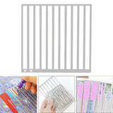 Maxbell Diamond Painting Ruler for Round Full Drill Net Portable DIY Drill Mesh Tool B