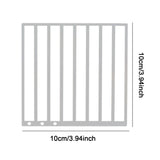 Maxbell Diamond Painting Ruler for Round Full Drill Net Portable DIY Drill Mesh Tool C