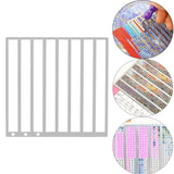Maxbell Diamond Painting Ruler for Round Full Drill Net Portable DIY Drill Mesh Tool C