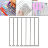 Maxbell Diamond Painting Ruler for Round Full Drill Net Portable DIY Drill Mesh Tool D
