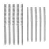 Maxbell 20 Pieces Snag Repair Needle Sewing Supplies for Knitted Woven DIY Home Use 0.8x60mm