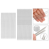 Maxbell 20 Pieces Snag Repair Needle Sewing Supplies for Knitted Woven DIY Home Use 0.8x60mm