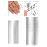 Maxbell 20 Pieces Snag Repair Needle Sewing Supplies for Knitted Woven DIY Home Use 0.8x60mm