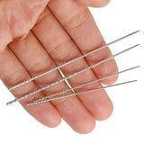 Maxbell 20 Pieces Snag Repair Needle Sewing Supplies for Knitted Woven DIY Home Use 0.8x60mm