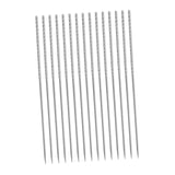 Maxbell 20 Pieces Snag Repair Needle Sewing Supplies for Knitted Woven DIY Home Use 0.8x60mm