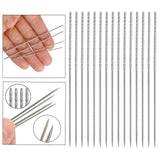 Maxbell 20 Pieces Snag Repair Needle Sewing Supplies for Knitted Woven DIY Home Use 0.8x60mm