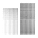 Maxbell 20 Pieces Snag Repair Needle Sewing Supplies for Knitted Woven DIY Home Use 0.8x60mm