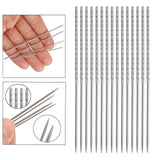 Maxbell 20 Pieces Snag Repair Needle Sewing Supplies for Knitted Woven DIY Home Use 1.2x76mm