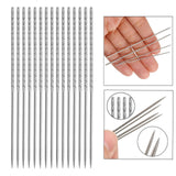 Maxbell 20 Pieces Snag Repair Needle Sewing Supplies for Knitted Woven DIY Home Use 1.2x76mm