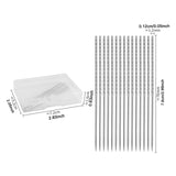 Maxbell 20 Pieces Snag Repair Needle Sewing Supplies for Knitted Woven DIY Home Use 1.2x76mm