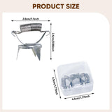 Maxbell 2 Pieces Pottery Clay Glaze Clamps Premium DIY Fingertip Dipping Glaze Clips