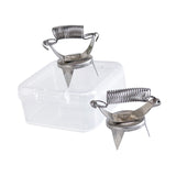 Maxbell 2 Pieces Pottery Clay Glaze Clamps Premium DIY Fingertip Dipping Glaze Clips