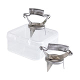 Maxbell 2 Pieces Pottery Clay Glaze Clamps Premium DIY Fingertip Dipping Glaze Clips