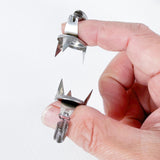 Maxbell 2 Pieces Pottery Clay Glaze Clamps Premium DIY Fingertip Dipping Glaze Clips