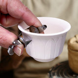 Maxbell 2 Pieces Pottery Clay Glaze Clamps Premium DIY Fingertip Dipping Glaze Clips