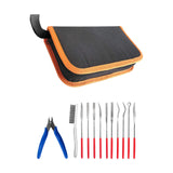 Maxbell Mini Diamond File Assorted Set Small File Set for Model Repair DIY Craftsman