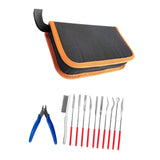 Maxbell Mini Diamond File Assorted Set Small File Set for Model Repair DIY Craftsman