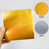 Maxbell Foil Sheet Kit for DIY Crafts Engraving Embossing Multipurpuse 0.07 mm Thick Gold