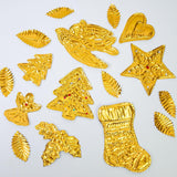Maxbell Foil Sheet Kit for DIY Crafts Engraving Embossing Multipurpuse 0.07 mm Thick Gold