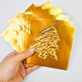 Maxbell Foil Sheet Kit for DIY Crafts Engraving Embossing Multipurpuse 0.07 mm Thick Gold