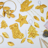 Maxbell Foil Sheet Kit for DIY Crafts Engraving Embossing Multipurpuse 0.07 mm Thick Gold
