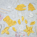 Maxbell Foil Sheet Kit for DIY Crafts Engraving Embossing Multipurpuse 0.07 mm Thick Gold