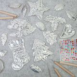 Maxbell Foil Sheet Kit for DIY Crafts Engraving Embossing Multipurpuse 0.07 mm Thick Argent