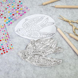 Maxbell Foil Sheet Kit for DIY Crafts Engraving Embossing Multipurpuse 0.07 mm Thick Argent