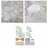Maxbell Foil Sheet Kit for DIY Crafts Engraving Embossing Multipurpuse 0.07 mm Thick Argent