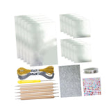 Maxbell Foil Sheet Kit for DIY Crafts Engraving Embossing Multipurpuse 0.07 mm Thick Argent