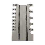 Maxbell Screw Bolt Measuring Tool Mechanical Engineers Plumbers Garage Screw Measure
