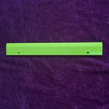 Maxbell Braille School Braille Ruler Sturdy Learning Supplies for Office School Home Green