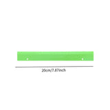 Maxbell Braille School Braille Ruler Sturdy Learning Supplies for Office School Home Green